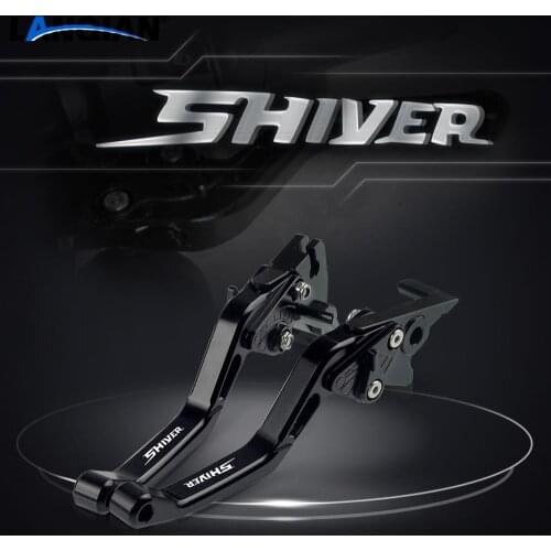 For Aprilia SHIVER Motorcycle Short Aluminum Adjustable Brake Clutch Levers SHIVER 2007-2016 2012 2013 2014 2015 Accessories
