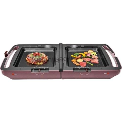 DPO-133C Multifunctional Electric Cooker Machine Non-stick Automatic Electric Crepe Maker Meatball Machine Frying Plate 220V 1PC