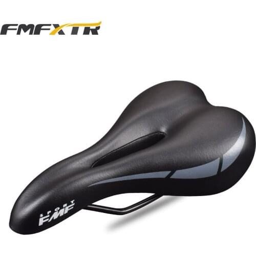 FMFXTRBicycle seat cushion folding dead flying mountain bike seat saddle general comfort seat large rear seat cushion accessorie