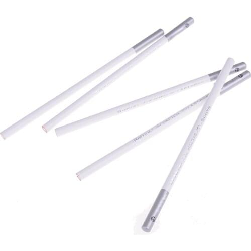 2pcs Art Soft Drawing Pencils Standard Brown White Professional Sketching Painting Pencils For Artist Art School Supplies