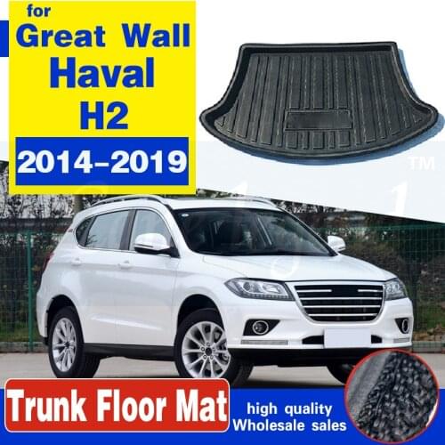 Fit For Great Wall Haval H2 2014 2015 2016 2017 2018 2019 Rear Trunk Tray Boot Liner Cargo Mat Pad Floor Carpet Mud Kick