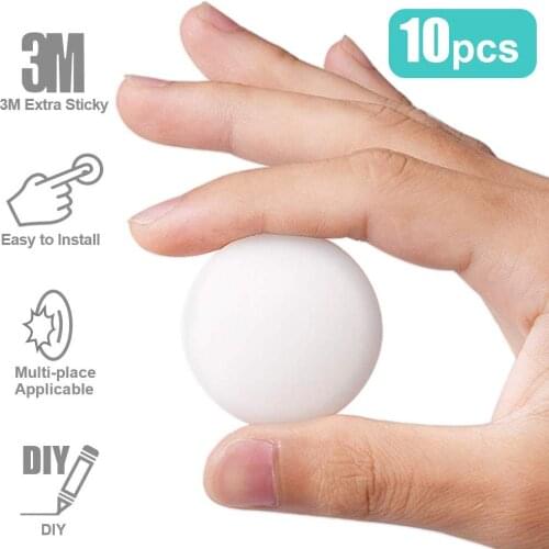 Soft Self Adhesive Door Stopper Creative Wall Protector Anti-slip Sticker Self Adhesive Rubber Round Door Crash Pad Door Stops
