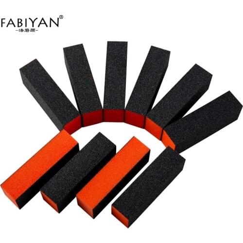 Wholesale 5pcs/10pcs 4 way Shine Tips Buffing Sanding Buffer Files Block Sandpaper Acrylic Polish Nail Art Manicure