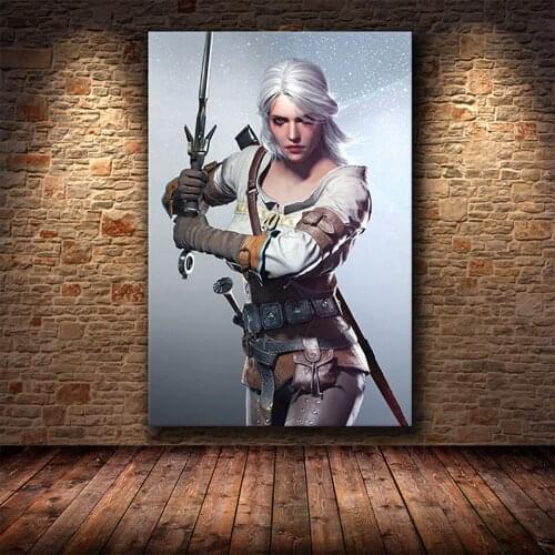 High-Definition Wizard Warrior Poster Hot Video Game and Prints Canvas Painting Wall Art Decoration For Living Room Home