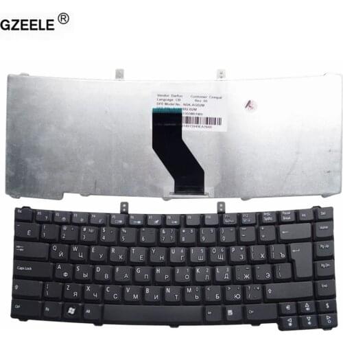 GZEELE Replace russian Keyboard for Acer Extensa 4220 4230 4420 4630 5220 5620, TM 4520 5710 4520 5710 RU Black laptop keyboard