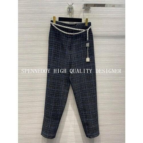 Spenneooy Women's Plaid Trousers