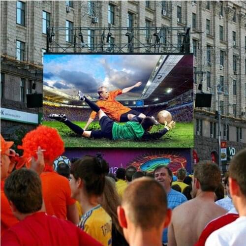 LED Display Screen Outdoor Full Color P3.9 SMD1921 500*500mm Die Cast Aluminum Cabinet Advertising Billboard LED Panel Rental