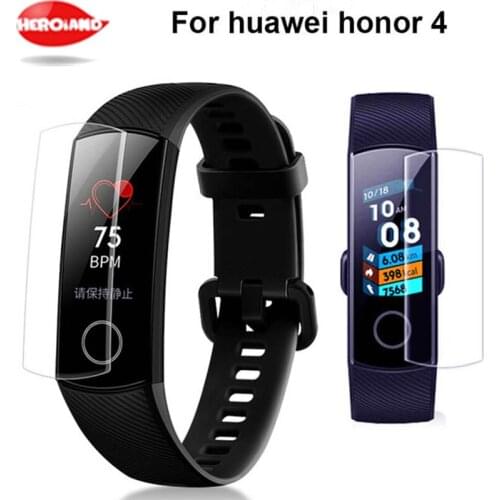 1/3/5pcs bracelet For Huawei Honor Band 4 Screen Protector HD film Accessories For Glory 4 Watch Anti-scratch Protective Film