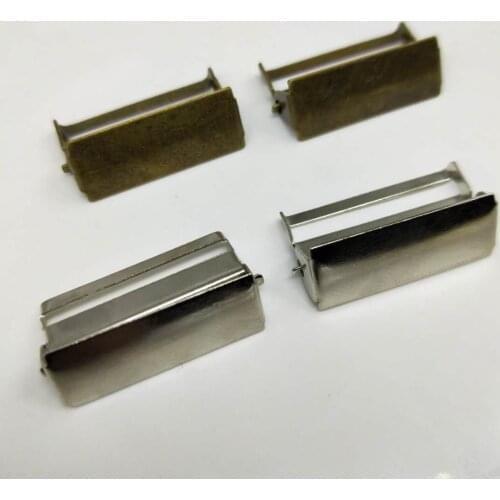 12pcs/50pcs/100 pcs Bronze/Silver metal buckle Suspenders adjustment buckles Craft Sewing materials,Clips Garment Accessories