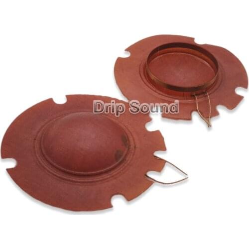 2pcs 42mm Tweeter Voice Coil 15W 42 Core Horn Loudspeaker Speaker Treble Resin Film Diaphragm Drive Head Repair Parts #1