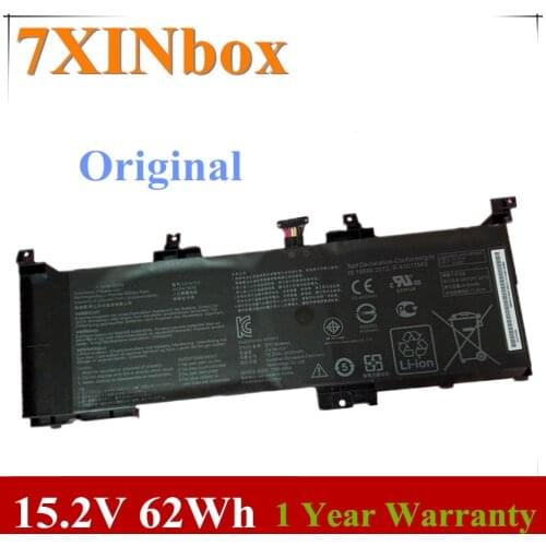 7XINbox 15.2V 62Wh Original C41N1531 Laptop Battery For Asus GL502VS-1A GL502VY-DS71 GL502VY GL502VT-1B Series Tablet