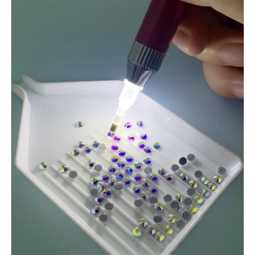 Diamond Painting Tool Lighting Point Drill Pen New Diamond Pens 5D Painting Square Round with Diamonds Accessories