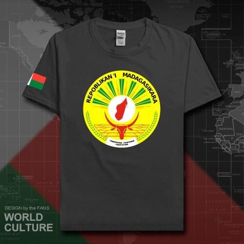 Madagascar men t shirt fashion 2018 jerseys nation team 100% cotton t-shirt clothes tees MDG Malagasy Madagasikara Madagascar 20