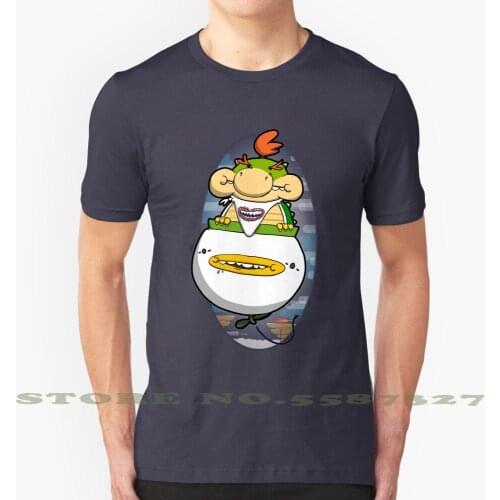 Joyriding DadS Clown Car Fashion Vintage Tshirt T Shirts Bowser Luigi Peach Link Nintendo Smash Bros Bowser Jr Jr Bowser