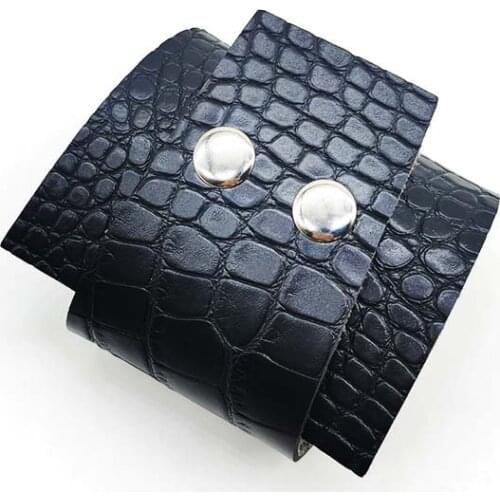 Fashion Classic Crack Leather Bracelet For Women Vintage Punk Bracelet Style Soft Bracelet & Bangle Jewelery