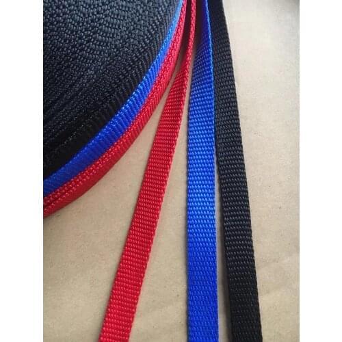 3/5/10 meters a lot 15/20mm width Soft colourful nylon webbing with heavy duty ribbon strap for pet