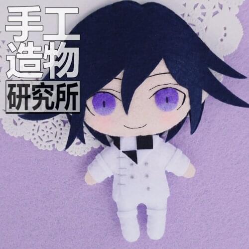 New Danganronpa V3 Ouma Kokichi Anime Handmade Plush Doll Toy Keychain Gift