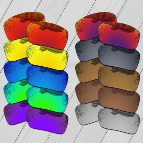 E.O.S Polarized Enhanced Replacement Lenses for Oakley SI Industrial Det Cord OO9253 Sunglasses - Multiple Choice