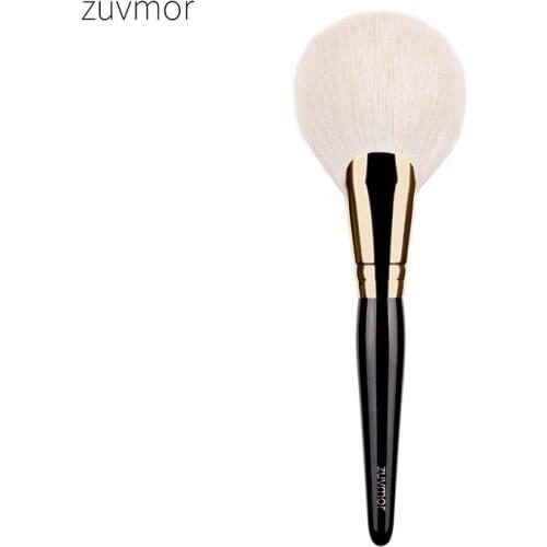 Shoushoulang Professional Handmade Make Up Brush ZUVMOR 2# Fan Shadpe Face Powder Brush Soft Saibikoho Goat Hair Makeup Brushes