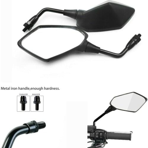 Unviersal Side Rearview mirror 8MM 10MM Fit For HONDA CB500X CB650F PCX CBT 125