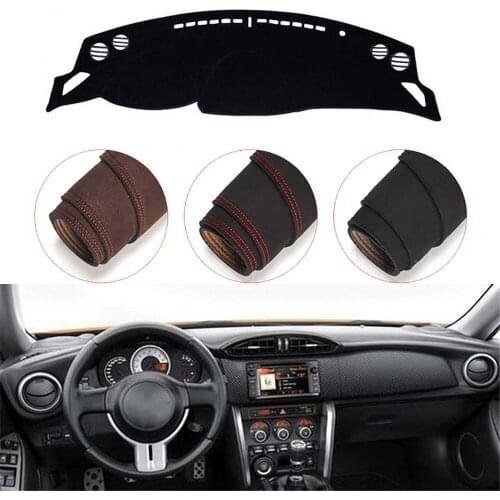 Console Dashboard Suede Mat Protector Sunshield Cover Fit For Toyota 86 GT86 FT86 Subaru Brz
