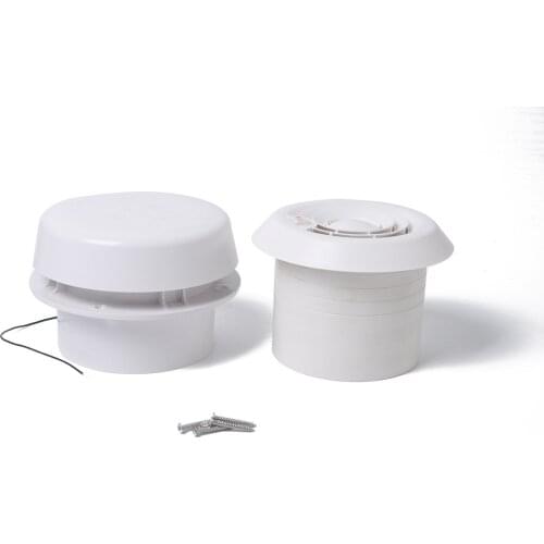 1Set the 12V top mounted round air exchange mushroom head mute fan