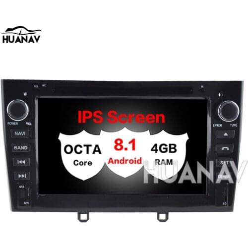 7 inch HD 1024x600 Android 8.1 7inch Car DVD multimedia For Peugeot 308 408 308SW with WIFI 2 din Radio GPS Navigation 8G MAP