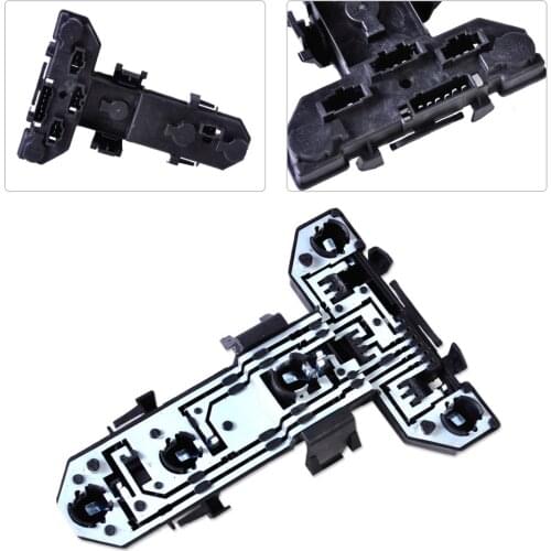 Beler Black Rear Tail Bulb Light Lamp Holder Plate Socket Tray 1J6945257 Fit for VW Golf MK4 1999 2000 2001 2002 2003 2004