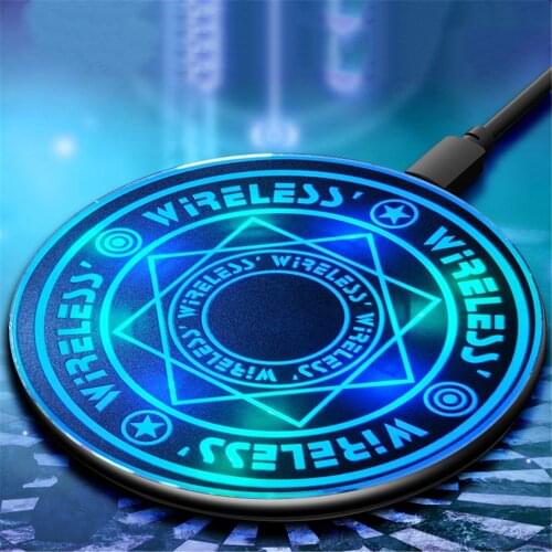 10W Qi Magic Array Wireless Charger For iPhone 12 12ProMax 11 11Pro X 8 Plus XS MAX XR Wireless Charging Pad for Samsung Huawei