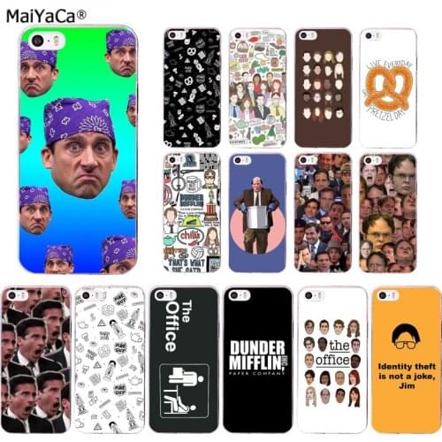 MaiYaCa Michael Scott The Office Funny Humor TV Phone Case for iphone SE 2020 11 pro XS MAX 8 7 6 6S Plus X 5 5S SE XR