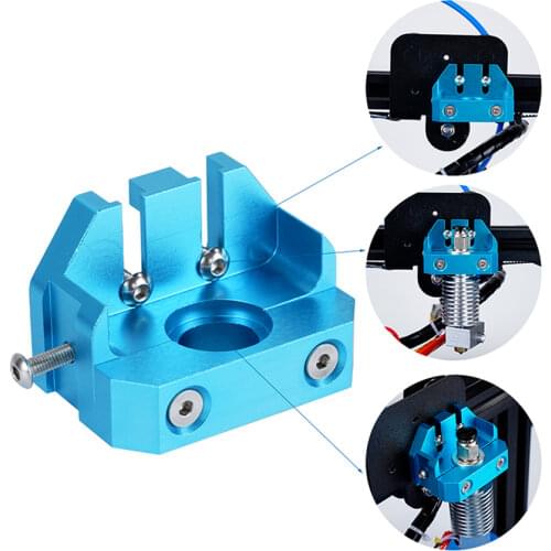 E3D Compatible Multi-Mount All Metal Mount for E3D Type Hotends for CR-10 CR10S ENDER-3 ENDER-3 PRO ENDER 5 ENDER-5 PRO