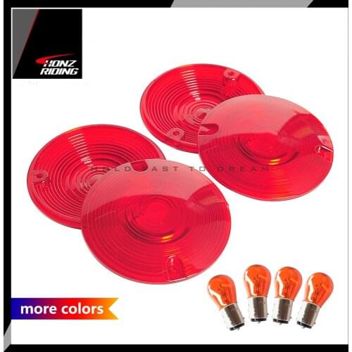 For Harley Davidson Tour Glides Electra Glides Road King 1986-2007 Motorcycle Turn Signal Lens Turn Light
