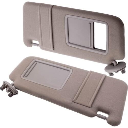 For Toyota Camry 2007- 2011 2x Sun Visor Driver & Passenger Side Sunshade Left Right 74320-06780-B0, 74310-06770-B0