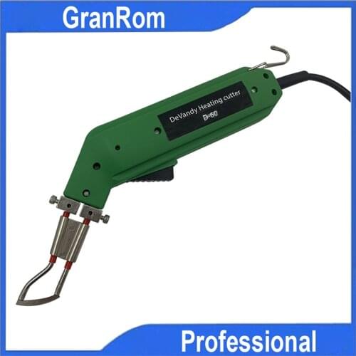220V/110V 60W Electric Hot Knife Ribbon Rope Cutter Melting Fabric Cloth PVC Rope Nylon Rope Healing Cutting Kit