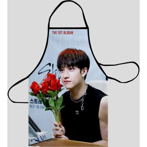 Bang Chan Aprons For Women/Men Oxford Fabric Cleaning Pinafore Home Cooking Accessories Apron 50X75cm68X95cm