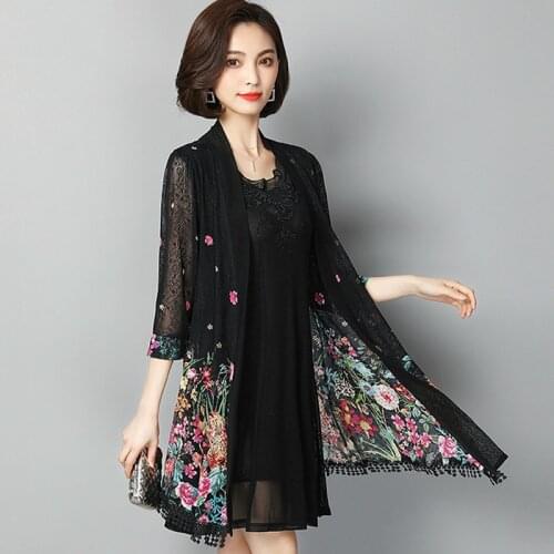 Летние платья с принтом FZBIZLYV China At AliExpress