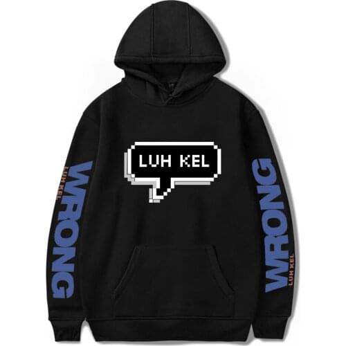 2021 Luh Kel Hoodies Sweatshirts Men/Women Autumn Winter Holiday Punk Street Tops Gothic Punk HIP HOP Style Cotton Fleece Hoodie