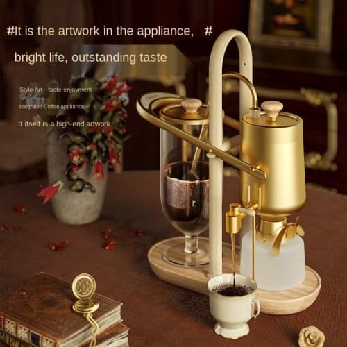 Belgium Royal Pot Siphon Full & Semi Automatic Coffee Maker Coffee Maker Gift Set