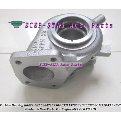 Turbine Housing K0422-582 K0422 582 53047109907 5304-710-9904 5304-710-9907 L3M713700D L3Y11370ZC L3Y41370ZC L3Y31370ZC 260HP
