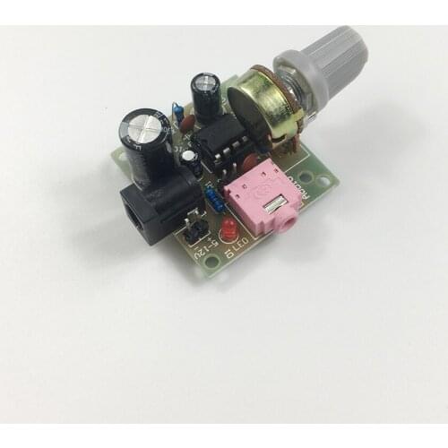LM386 Low-Power Mini Power Amplifier Board Kit Better Than TDA2030 Power Amplifier Board Audio Kit