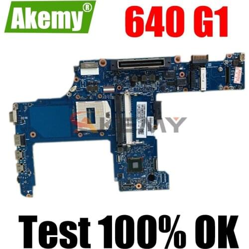 For HP 640 G1 Laptop Motherboard 744007-601 744007-001 944009-001 PGA947 6050A2566302-MB-A04 MainBoard 100% Tested Fast Ship