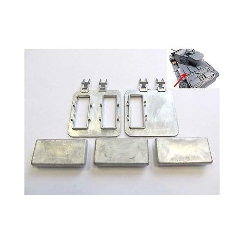 Mato 1/16 Panzer III RC Tank Metal Motor Inspection Hatch Fuel Tank Access Engine MT102 TH00794-SMT4