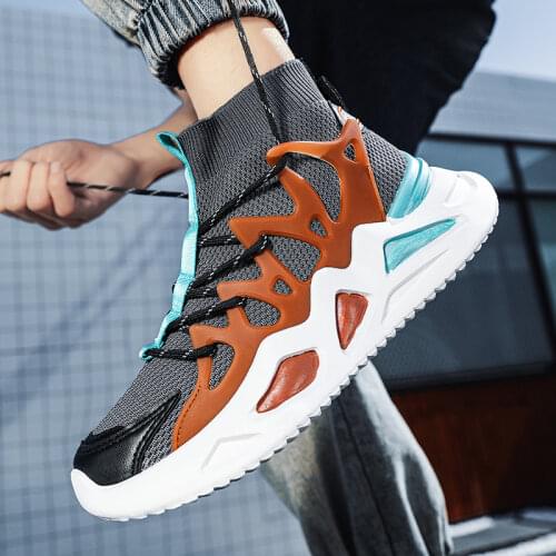 High Quality 2021 Spring New Mens Sports Shoes Lightweight Outdoor Shoes Wear-resistant Air Cushion Shoes,fashion Non-slip Shoes