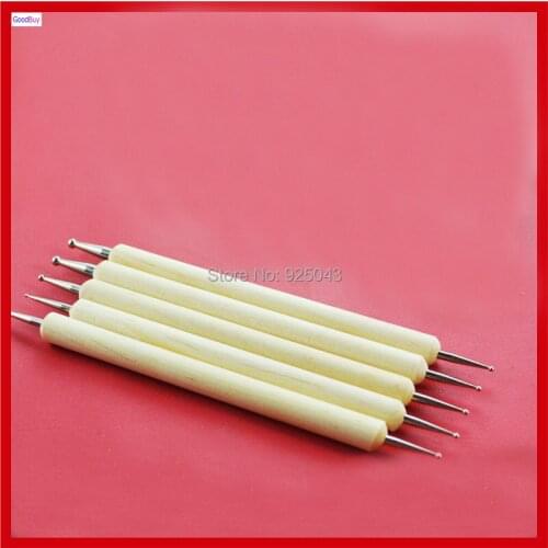 New 5pcs/set Leather Pattern Engrave Embossing Mold Leather Groover Press Printing Stamping Molding Ruling Tool