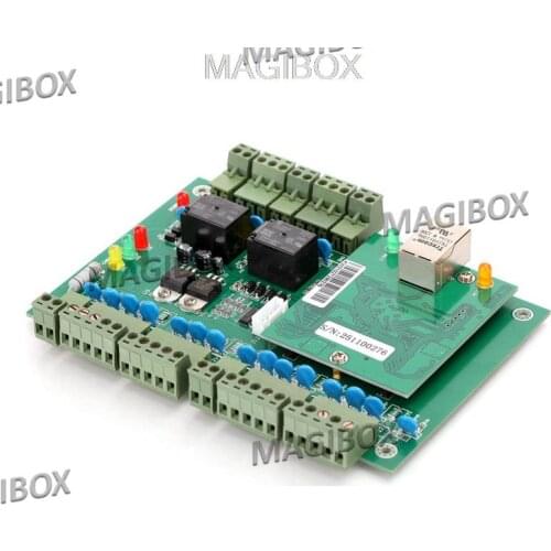 TCP/IP Network Access Control Board Panel Controller For 2 Door 4 Reader