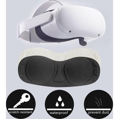 2PCS VR Lens Anti Scratch Case For Oculus Quest 2 VR Lens Protective Cover Dustproof Lens Cap For Oculus Quest2 VR Accessories