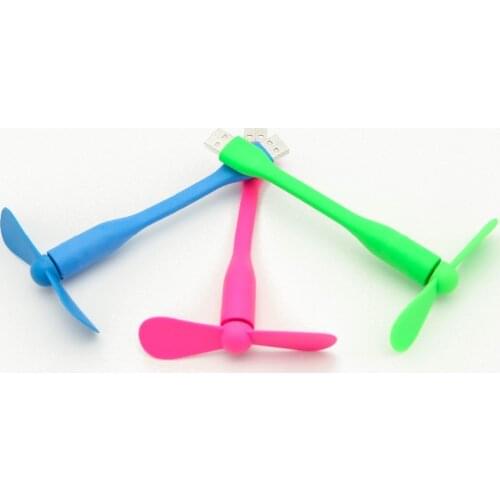 Hot sale USB Fan Flexible portable removable USB Mini Fan For all Power Supply USB Output USB Gadgets