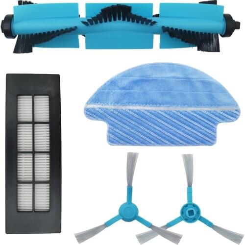 Mop Cloth Side Brush Roller Main Roller for Cecotec Conga 3090 Robot Vacuum Cleaner Replacement Hepa Air Filter Parts