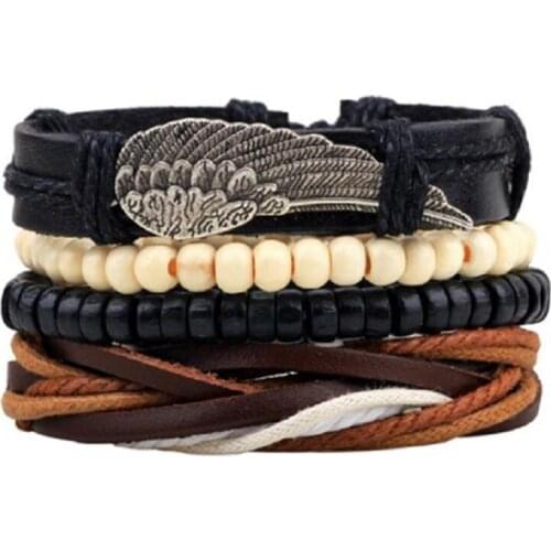 Мужские кожаные браслеты Hesiod China At AliExpress