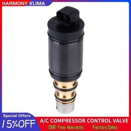 HK-12 AC Compressor Electric Control Valve Denso 6SEU12C 7SEU17 7SEU17C 5SEU12C 7SEU16C 6SEU14C 6SEU16C For BMW Skoda Audi A4